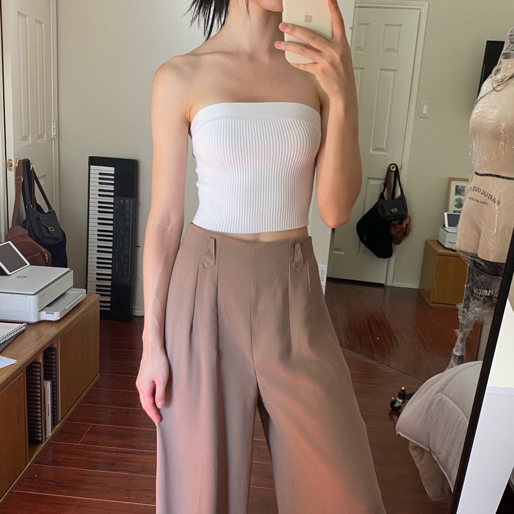 Wide Leg Trousers